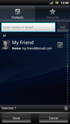 Sony Ericsson Xperia Arc S - Email - sending an email message - Step 7 